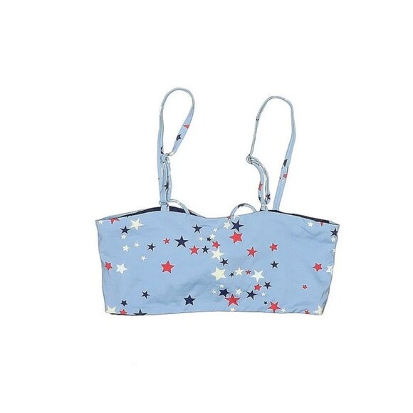 Dippin Daisy's Bikini Women's Blue Star Print Swimwear Party Patriot Size Small - Picture 2 of 11